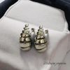 Pendientes color plata acero inoxidable de gotas