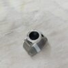 anillo T8 color plata acero inoxidable numeros romanos