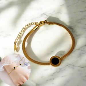 Pulsera dorada acero inoxidable esti Bulg