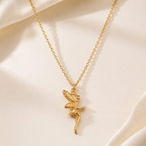 Collar dorado acero inoxidable ada