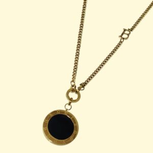 Collar dorado acero inoxidable est Bulg
