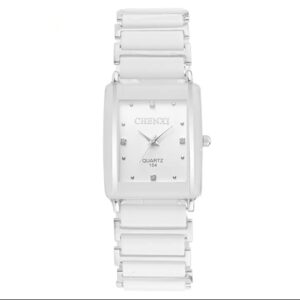 Reloj Chenxi caballero color plata con blanco