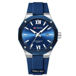 Reloj caballero marca Curren color azul