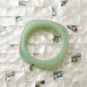brazalete resina verde