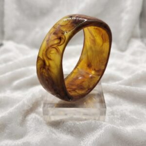 brazalete resina ambar